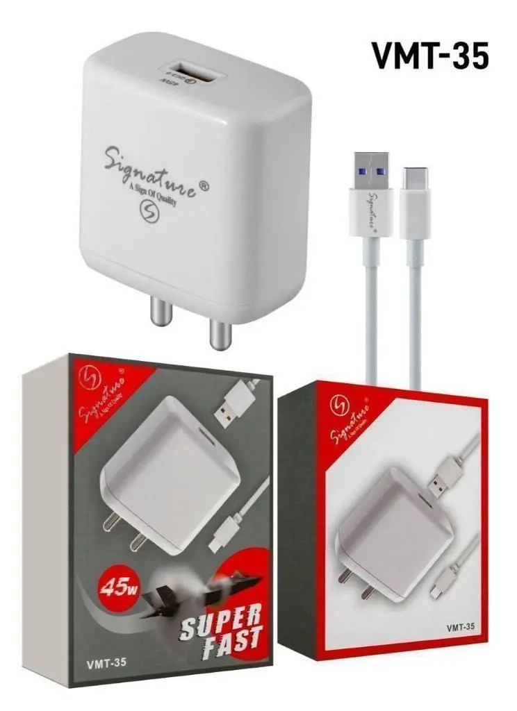 45WATT TYPE-C CHARGER 1YEAR WARRANTY