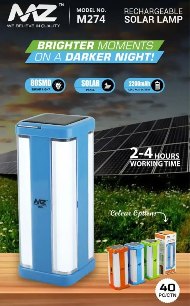 MZ M274 SOLAR LAMP