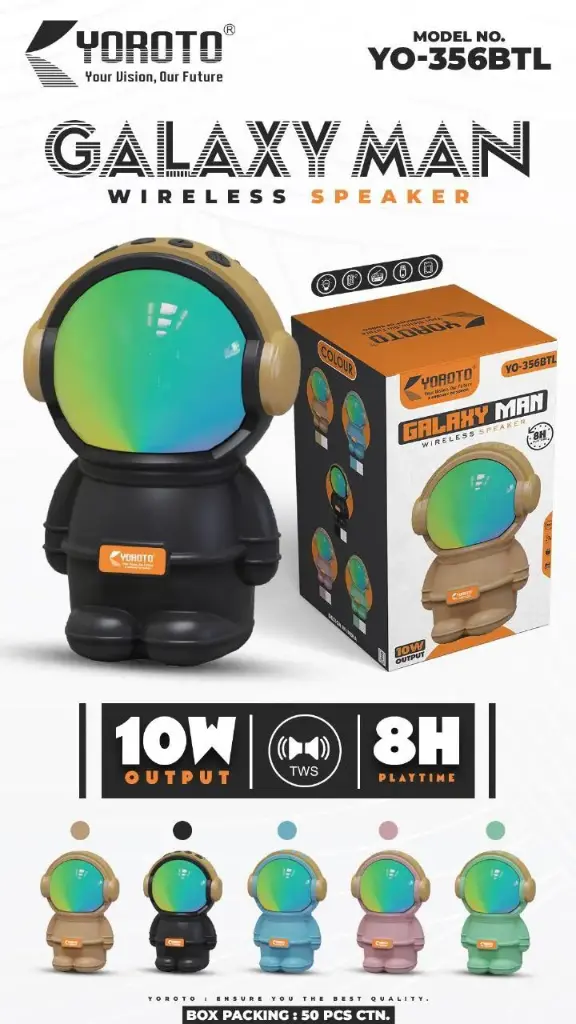 GALAXY MAN WIRELESS SPEAKER
