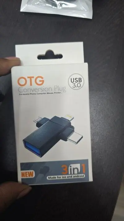 OTG 3 IN 1 TO USB 