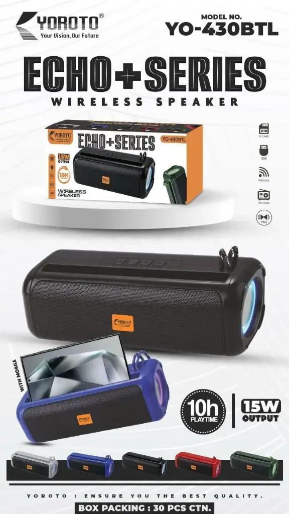 YOROTO YO-430BTL ECHO+SERIES