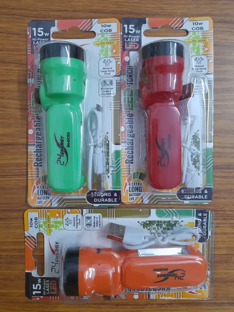 15W DUAL LED TORCH