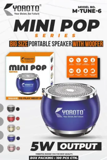 MINI POP M-TUNE-6 MEMORY CARD SUPPORT