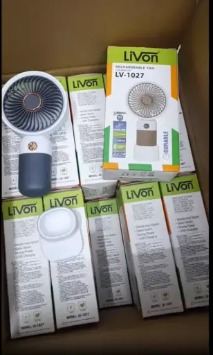 3 SPEED FAN TYPE-C CHARGING  WITH STAND