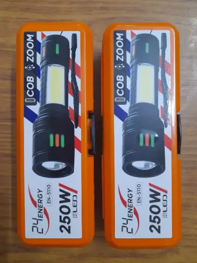 EN-5110 METAL TORCH BATTERY DISPLAY ZOOM