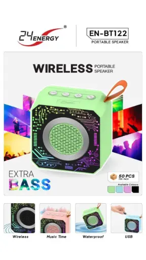 NE-BT122 WIRELESS WITH LIGHT & WOOFER
