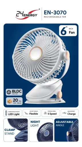 6 INCH CLIP FAN