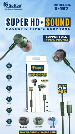X-197 TYPE-C EARPHONE