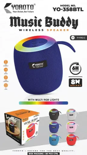 YO-358BTL MUSIC BUDDY RGB