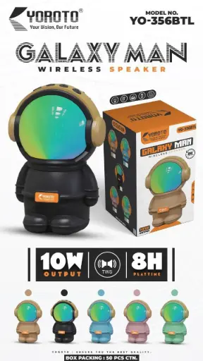 GALAXY MAN WIRELESS SPEAKER