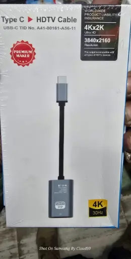 TYPE-C TO HDMI Input Cable