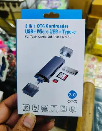 3 IN1 OTG CARDREADER USB+ MICRO USB+TYPE-C