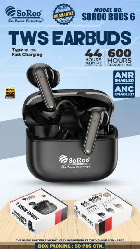 SOROO BUDS 6 1YEAR WARRANTY
