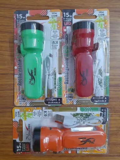 15W DUAL LED TORCH
