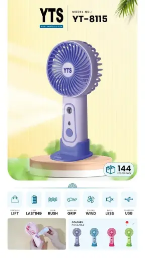 YTS FAN WITH WATER SPREY